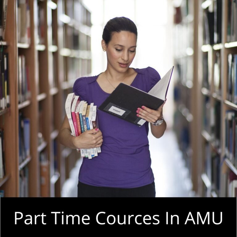 Part time cources in AMU
