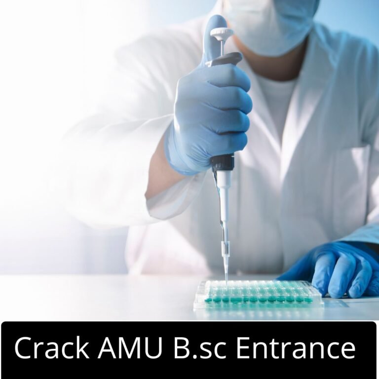 Crack AMU B.sc